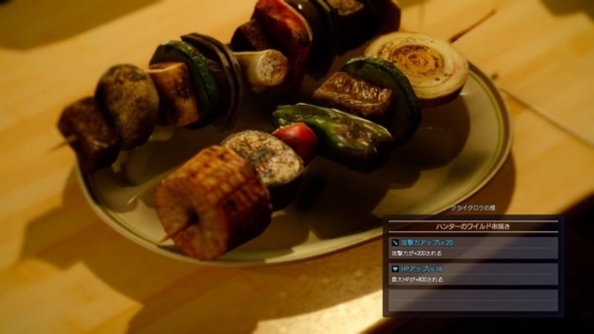 Final Fantasy XV: Llevan las recetas del juego a la vida real