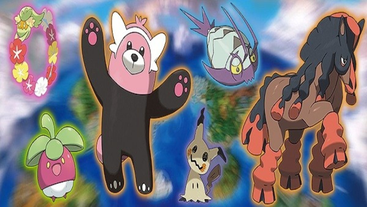 Pokémon Sol/Luna presenta a seis nuevas criaturas