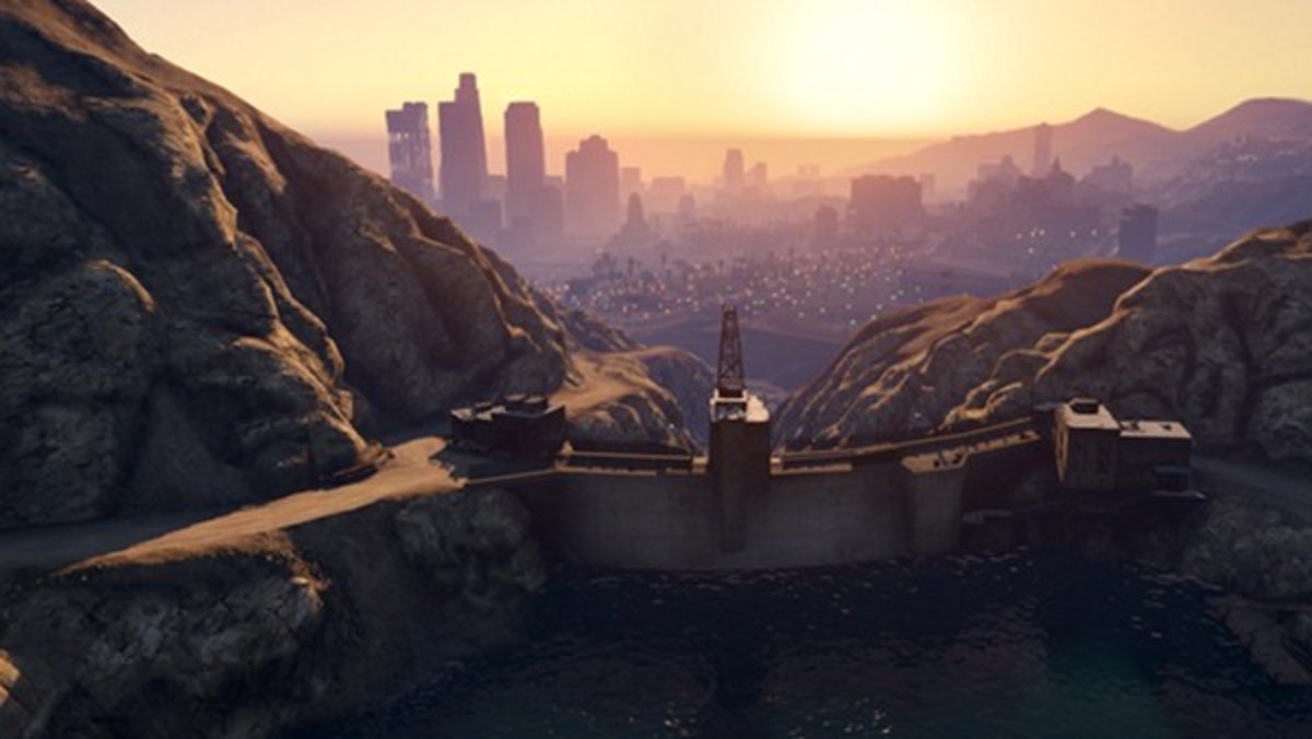 Grand Theft Auto V: Destruir la presa de Los Santos se convierte en la última moda