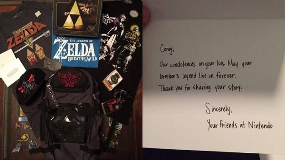 The Legend of Zelda rinde tributo al difunto hermano de un jugador