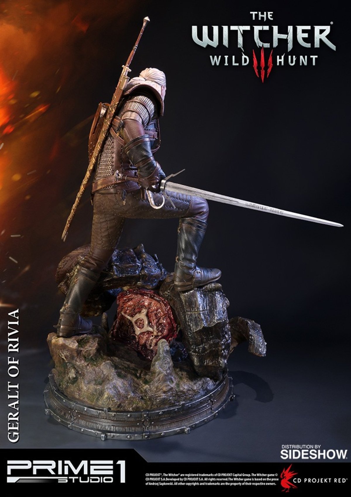 The Witcher 3: Geralt de Rivia ya tiene la figura que merecía
