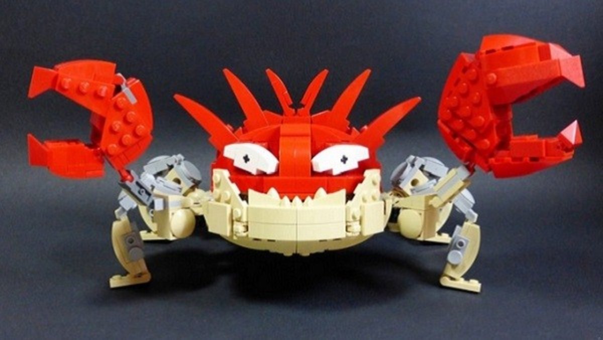Construye varios Pokémon con piezas LEGO
