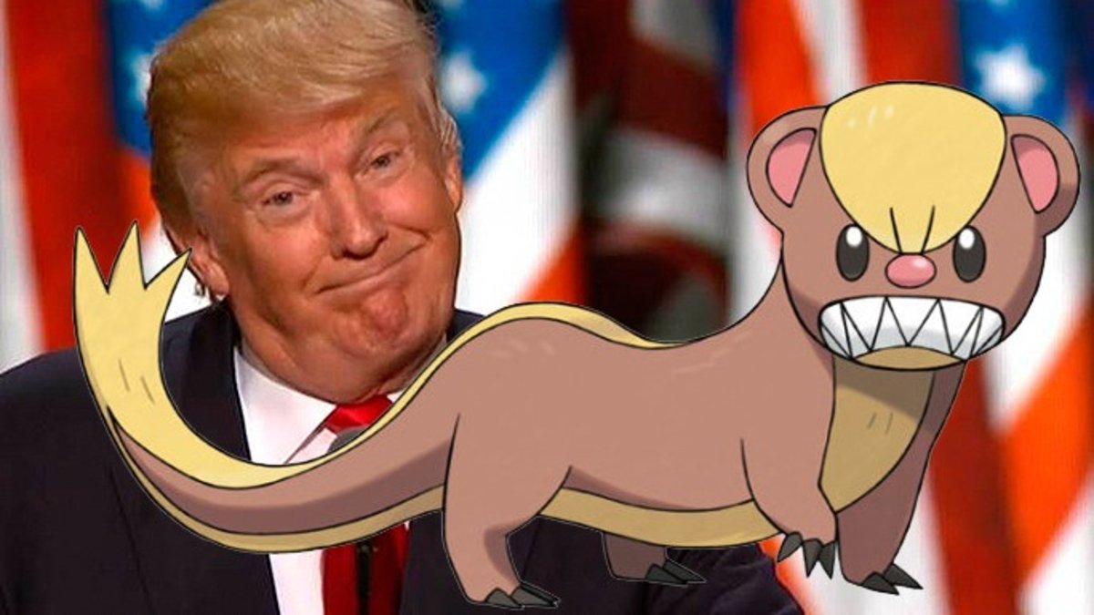 Pokémon Sol y Luna ya está repleto de Pokémon apodados Trump
