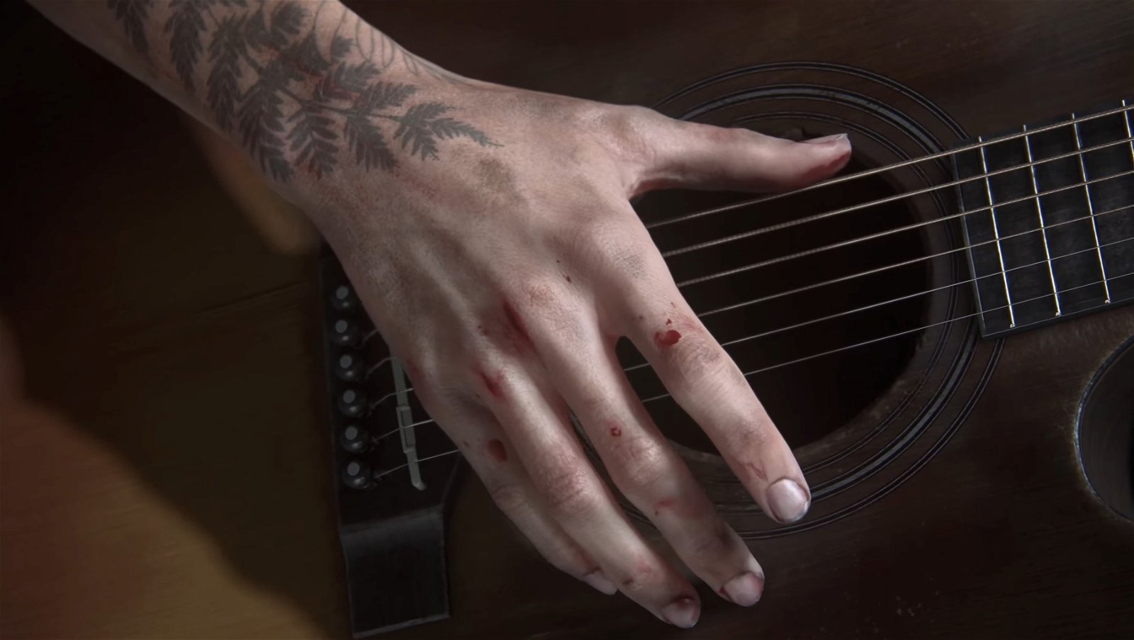The Last of Us 2 muestra el tatuaje de Ellie al detalle
