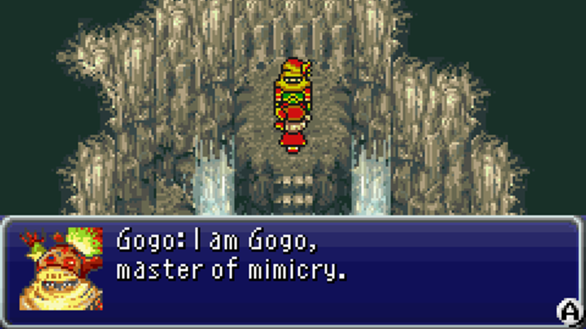 Un jugador reclamó que Gogo de Final Fantasy VI fue un gobernador americano real