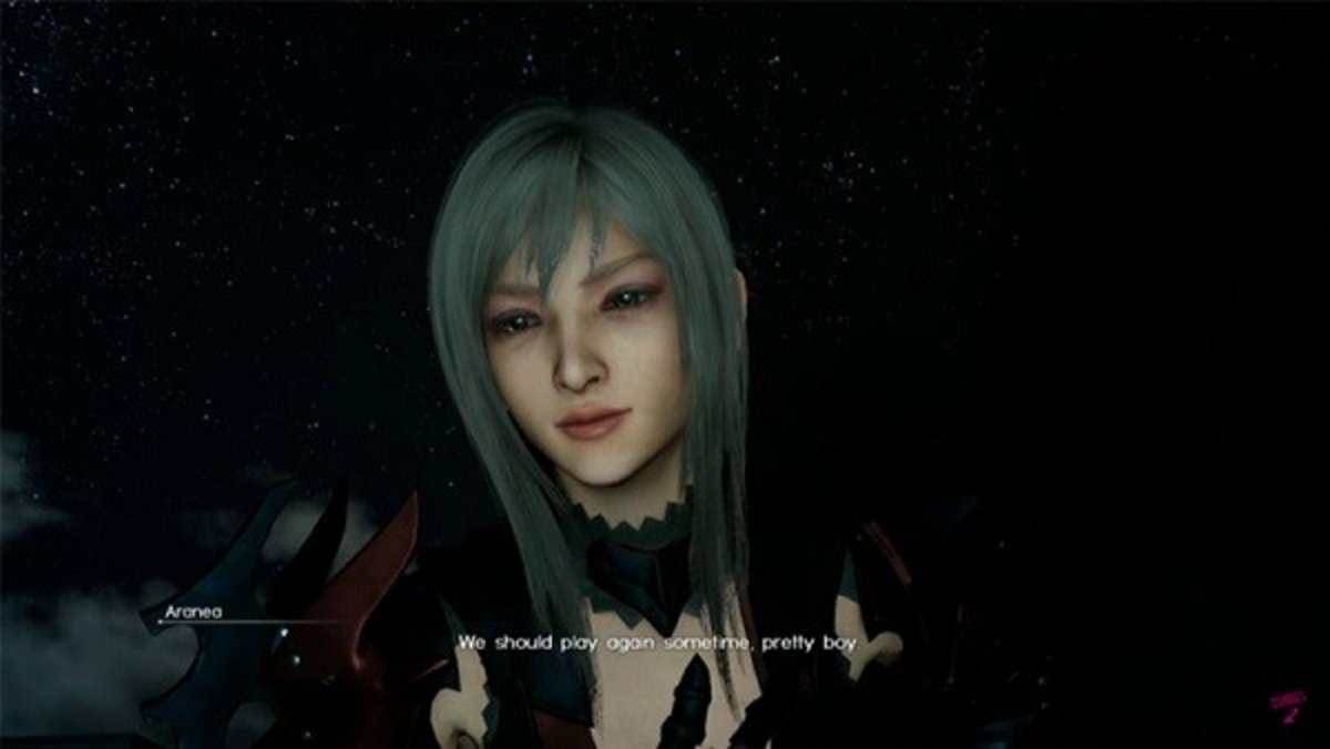 Final Fantasy XV cuenta con un glitch para mantener a Aranea en el equipo
