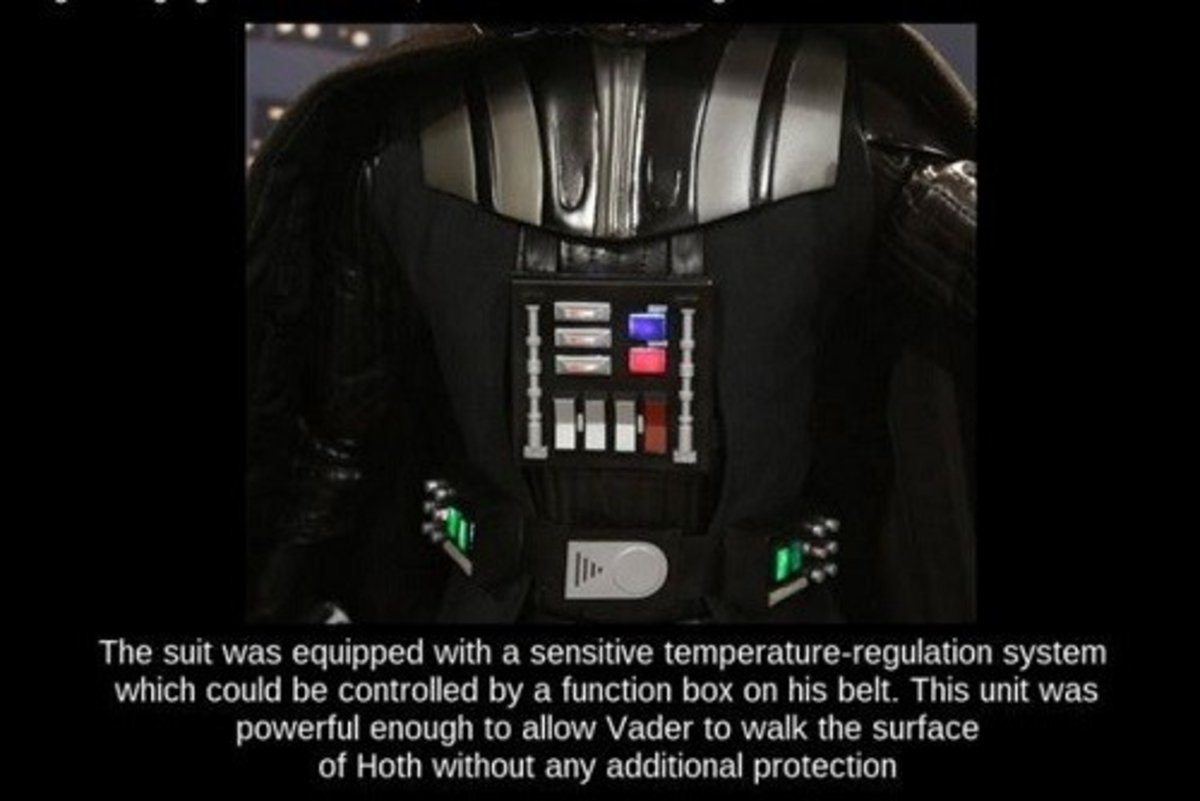 Star Wars: Los detalles más fascinantes del traje de Darth Vader