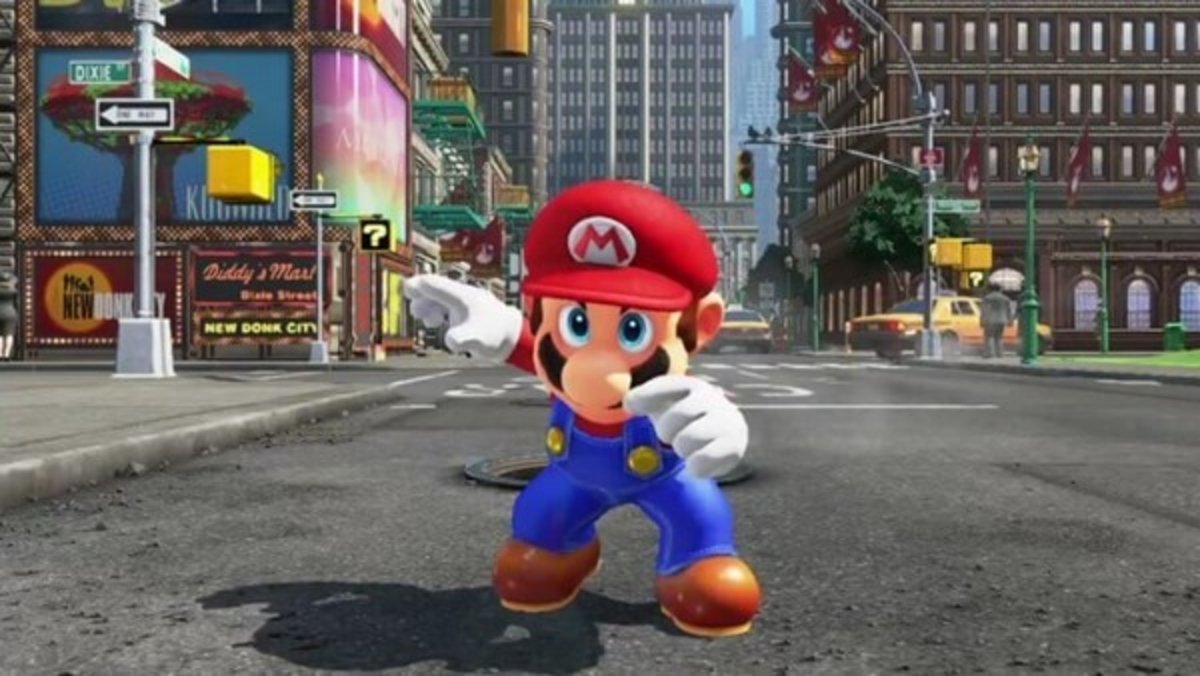 Super Mario Odyssey muestra los diferentes saltos y movimientos de Mario