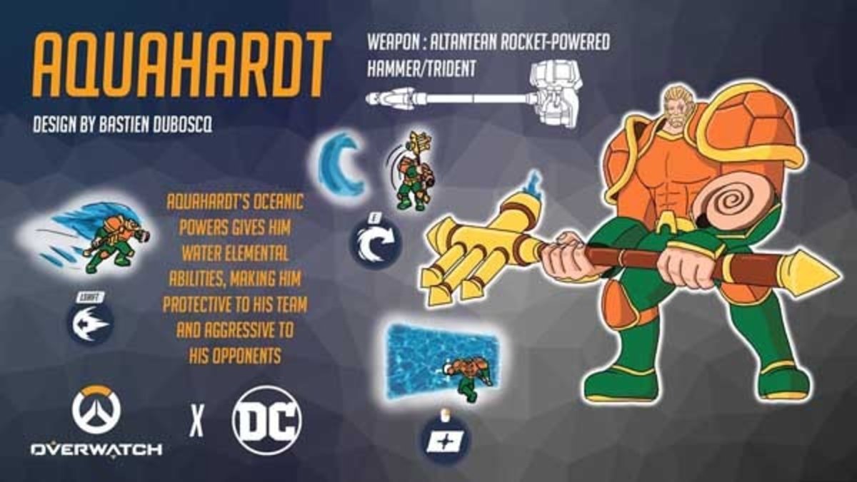 Overwatch: Así son los héroes de Blizzard si se mezclan con personajes de DC