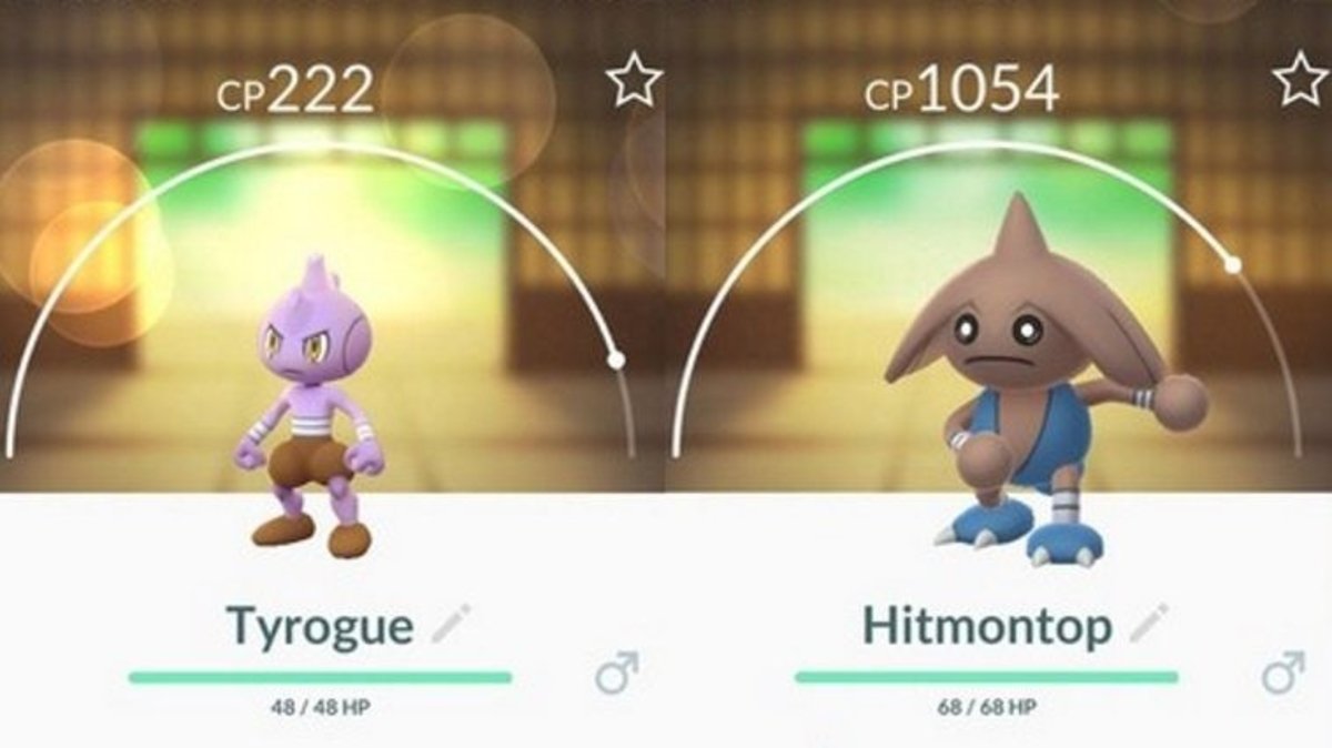 Pokémon GO: Así se evoluciona a Tyrogue en Hitmontop