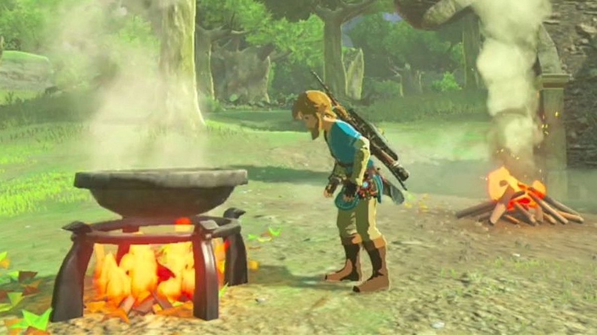 The Legend of Zelda: Breath of the Wild te permite preparar todas estas recetas