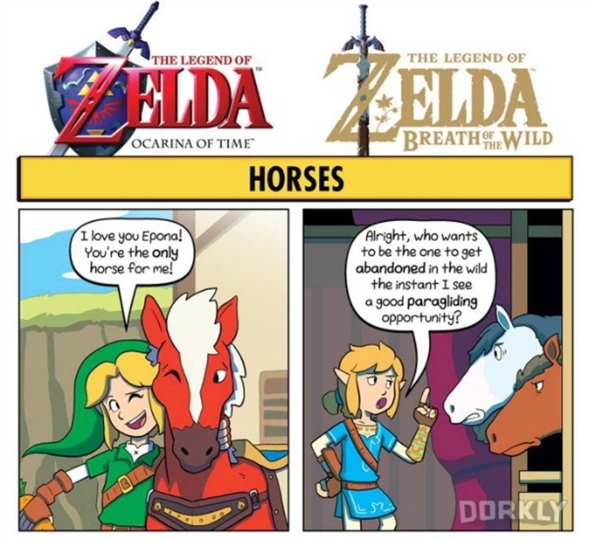 The Legend of Zelda: Los paralelismos entre Ocarina of Time y Breath of the Wild