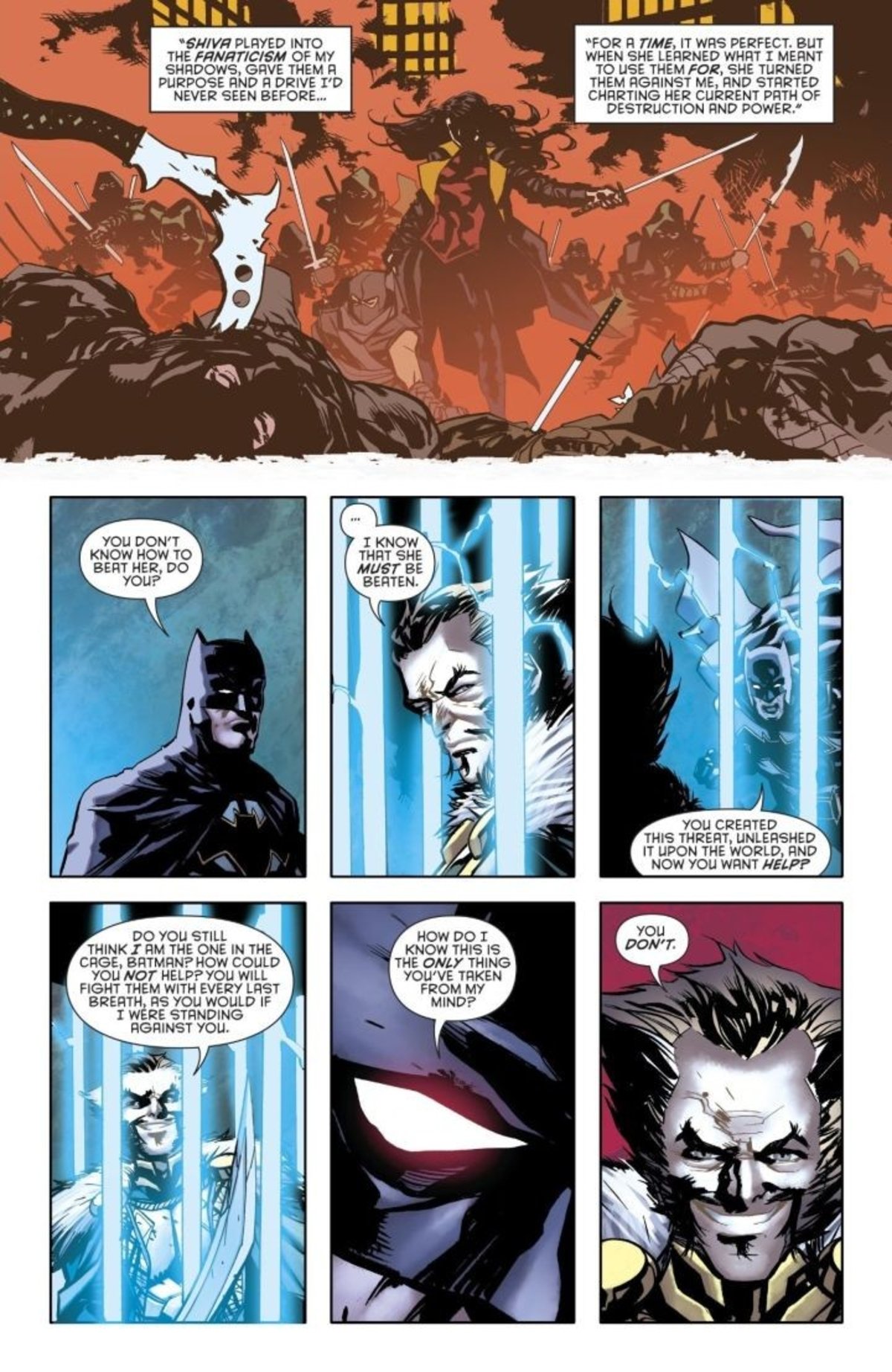 Batman descubre el secreto de la Liga de las Sombras en los cómics