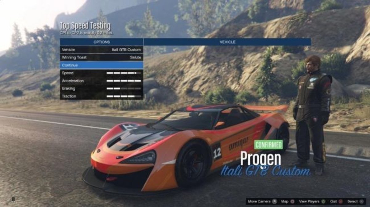 Grand Theft Auto V: Los coches más rápidos del videojuego