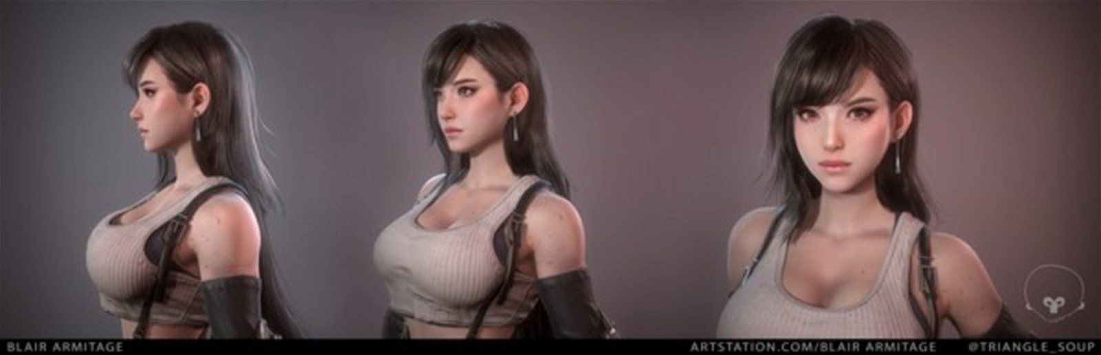 Final Fantasy VII: Un artista de Riot hace una espectacular versión de Tifa