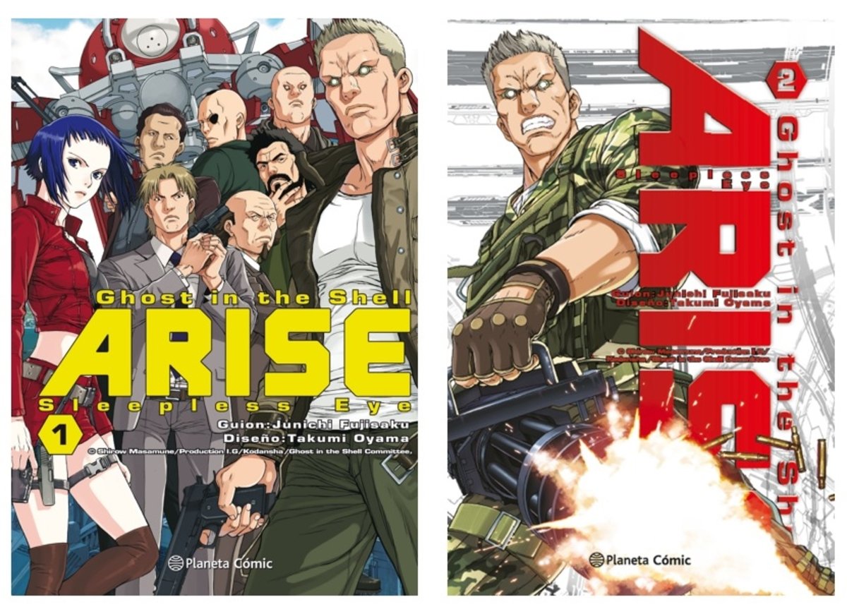 No Solo Gaming: Ghost in the Shell Arise, el manga