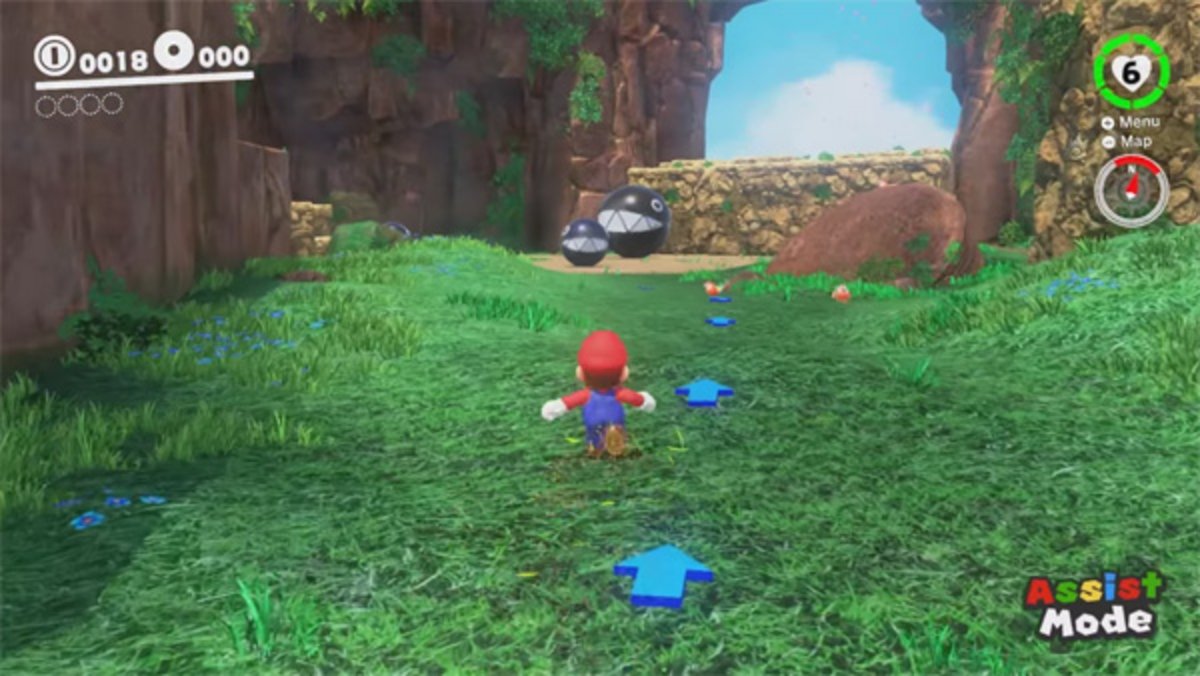 Super Mario Odyssey presenta su modo ayuda