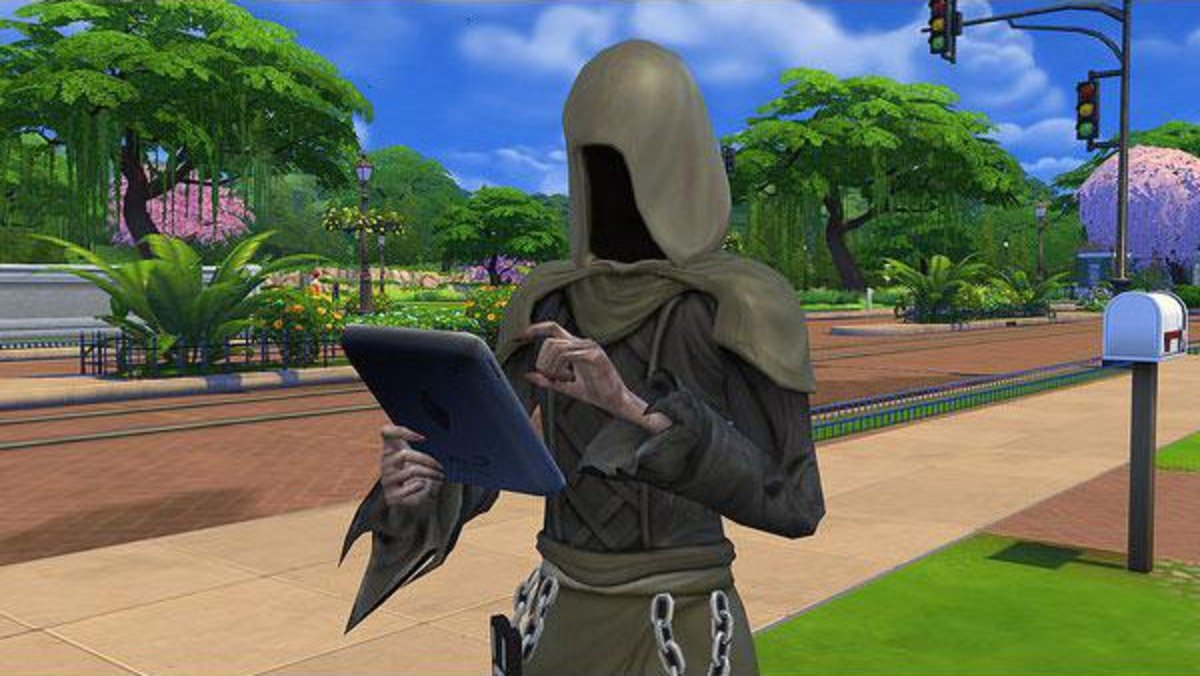 Descubren cómo luce el rostro de la Muerte en Los Sims 4