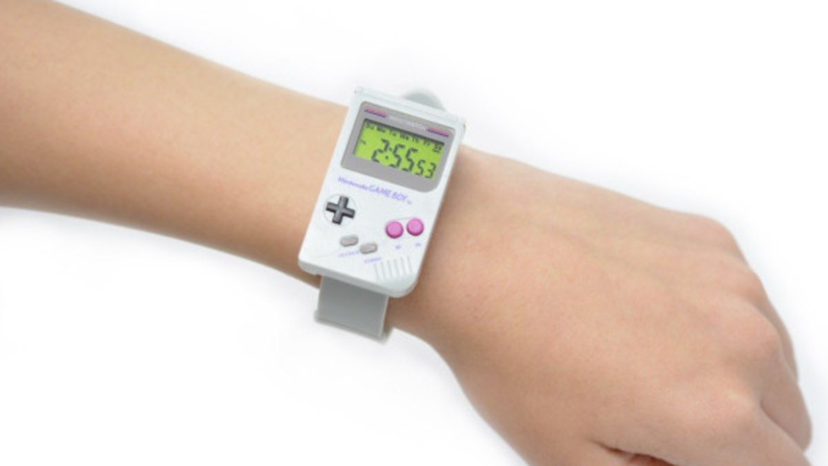 Si quisiste a tu Game Boy tanto como a tus padres, este reloj de Nintendo es para ti