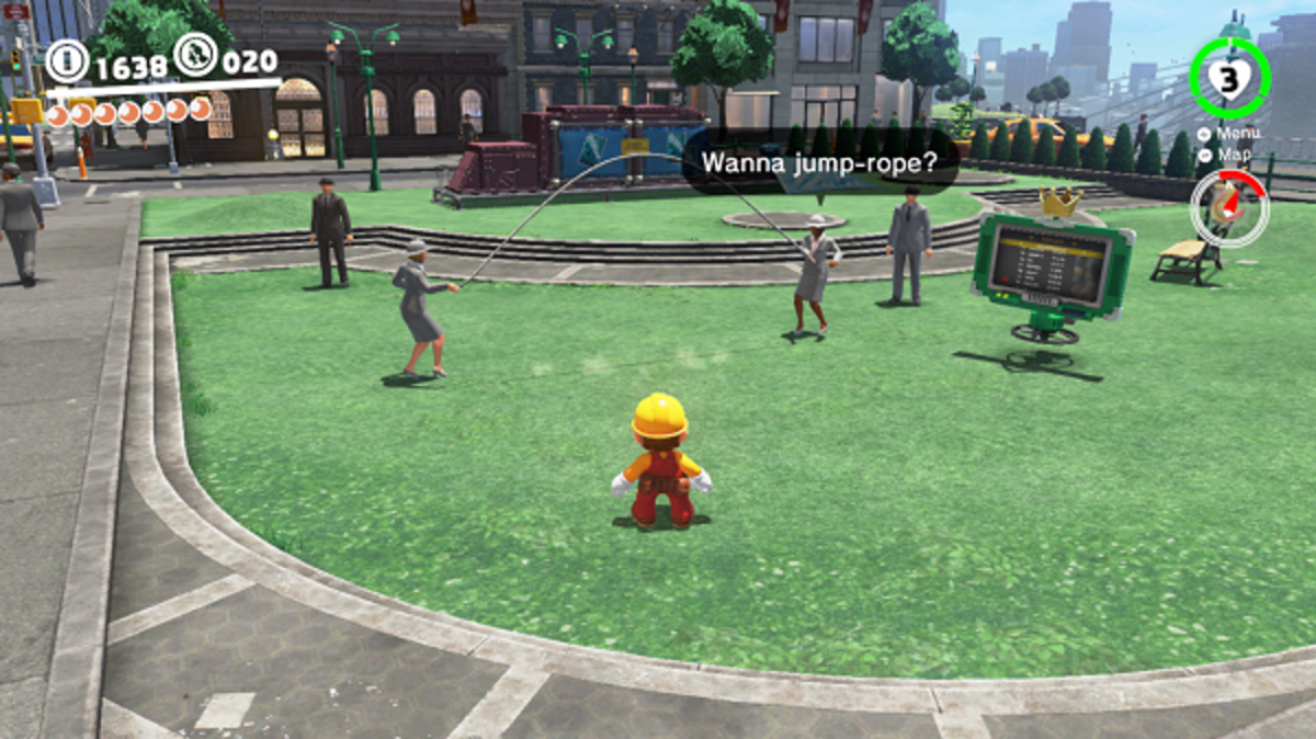 Super Mario Odyssey: Encuentran una forma sencilla de superar el reto de la comba